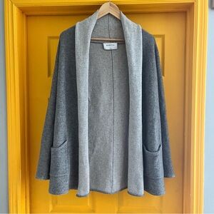 Babiton Aritzia Wool Cashmere Open Front Cardigan